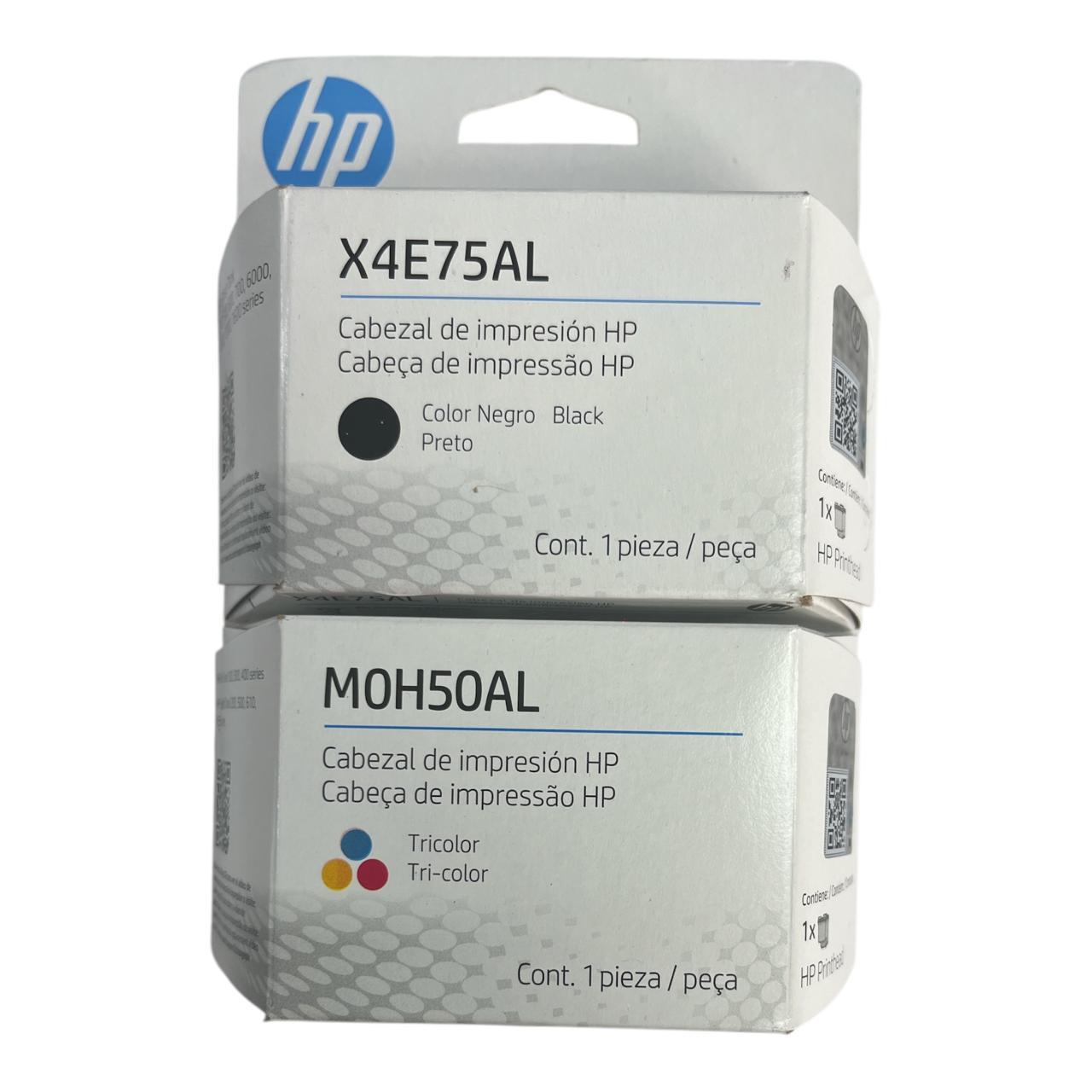 COMBO CABEZALES HP X4E75A/MOH50A